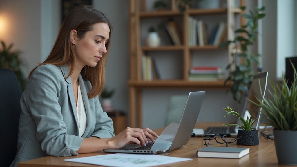 Дизайнер создает привлекательное объявление с копирайтингом и визуалом